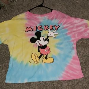 Official Disney Mickey Mouse Crop Top